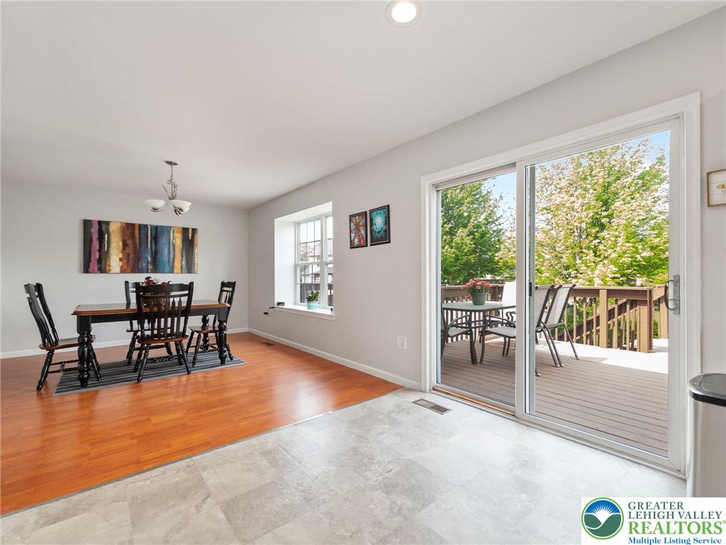 2309 Juniper Drive Coplay, PA 18037 - Photo 35 of 49 a view of a dining room with furniture window and wooden floor