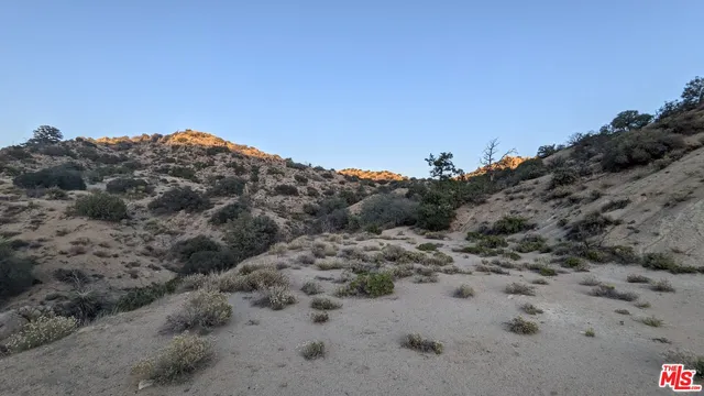 a view of a dry field