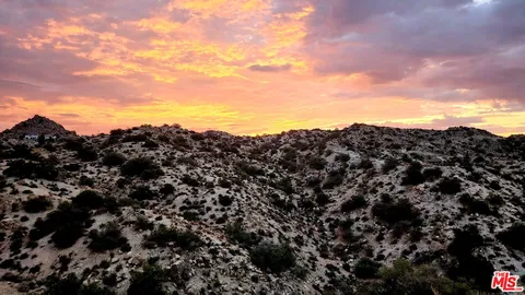 a view of city and mountain