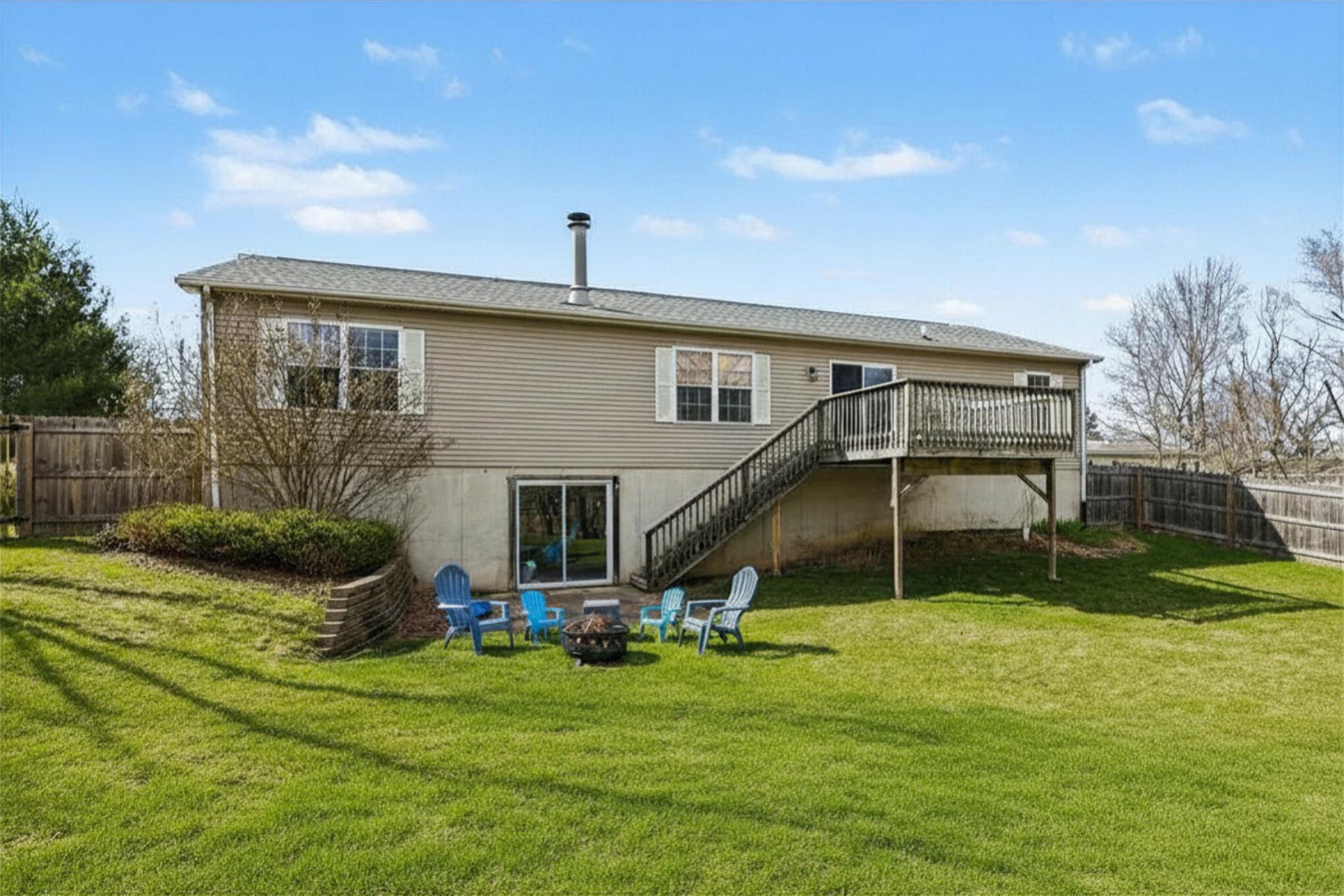 3967 Hennessey Road Watervliet, MI 49098 - Photo 21 of 23 Back Yard