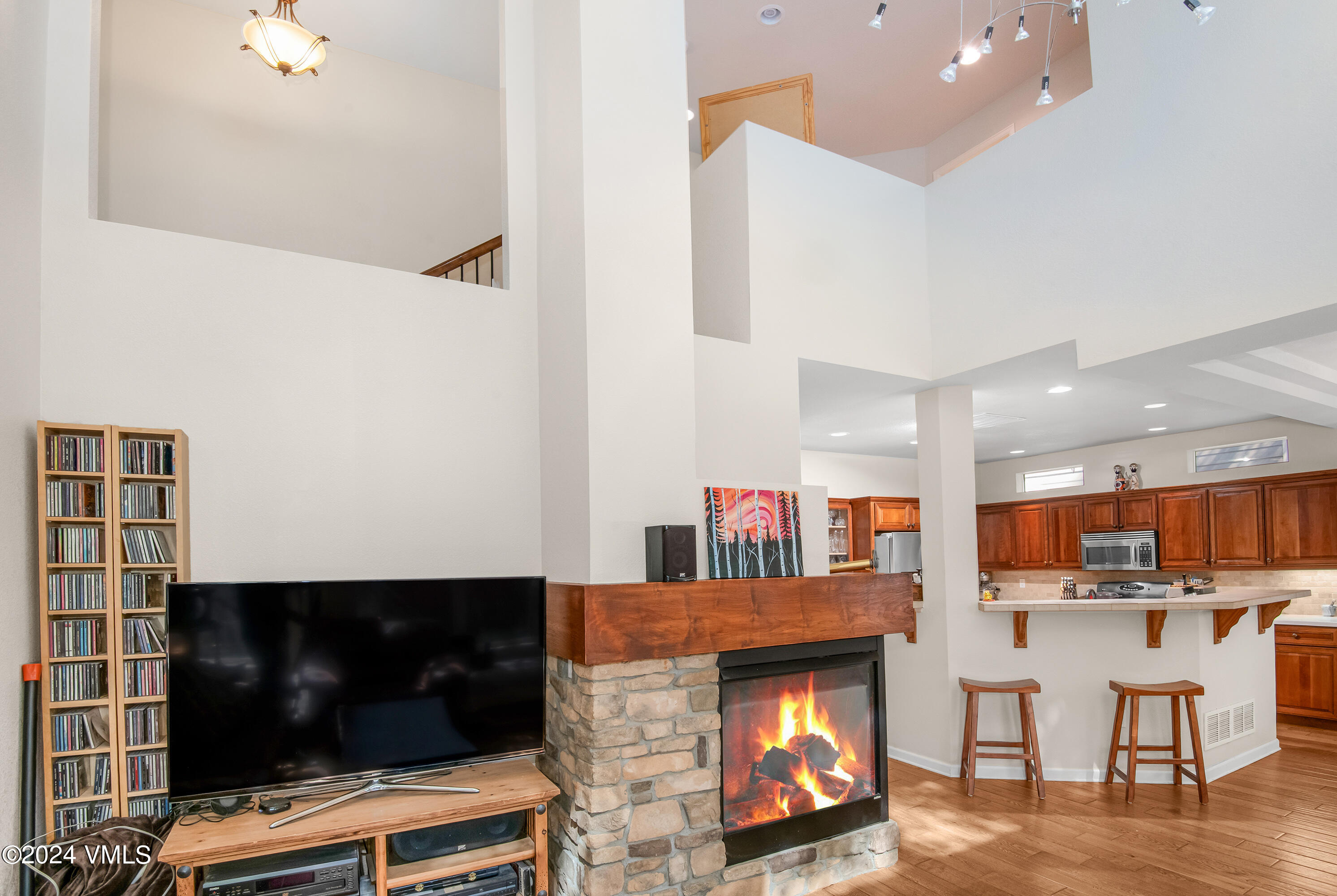 216 Mayer Street Eagle, CO 81631 - Photo 11 of 51 a living room with furniture and a fireplace