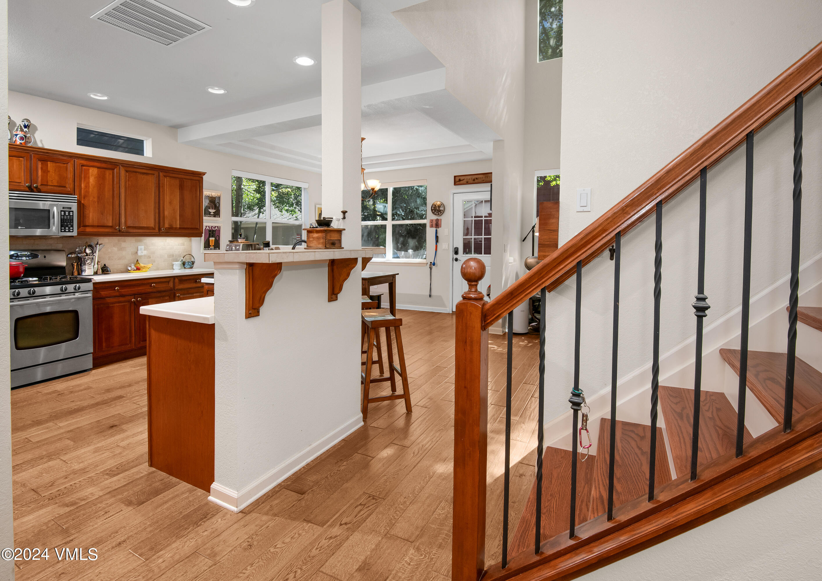 216 Mayer Street Eagle, CO 81631 - Photo 14 of 51 a view of kitchen with furniture and a window