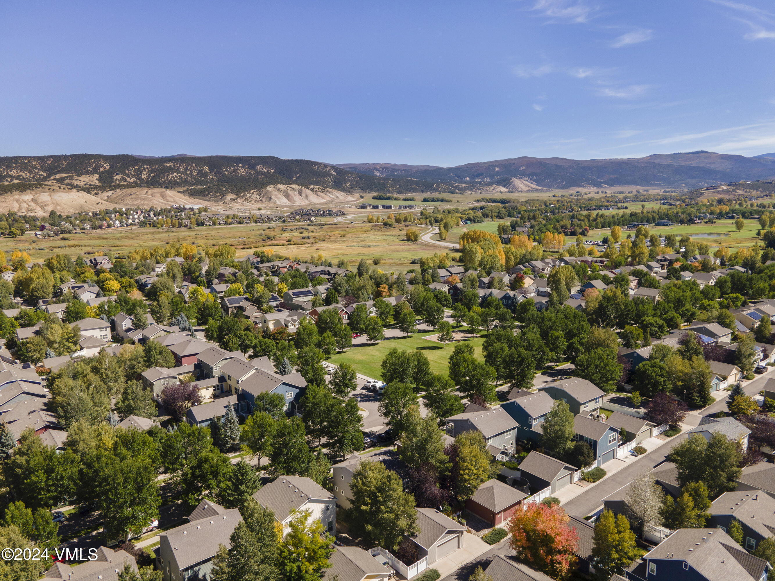 216 Mayer Street Eagle, CO 81631 - Photo 45 of 51 an aerial view of residential houses with outdoor space