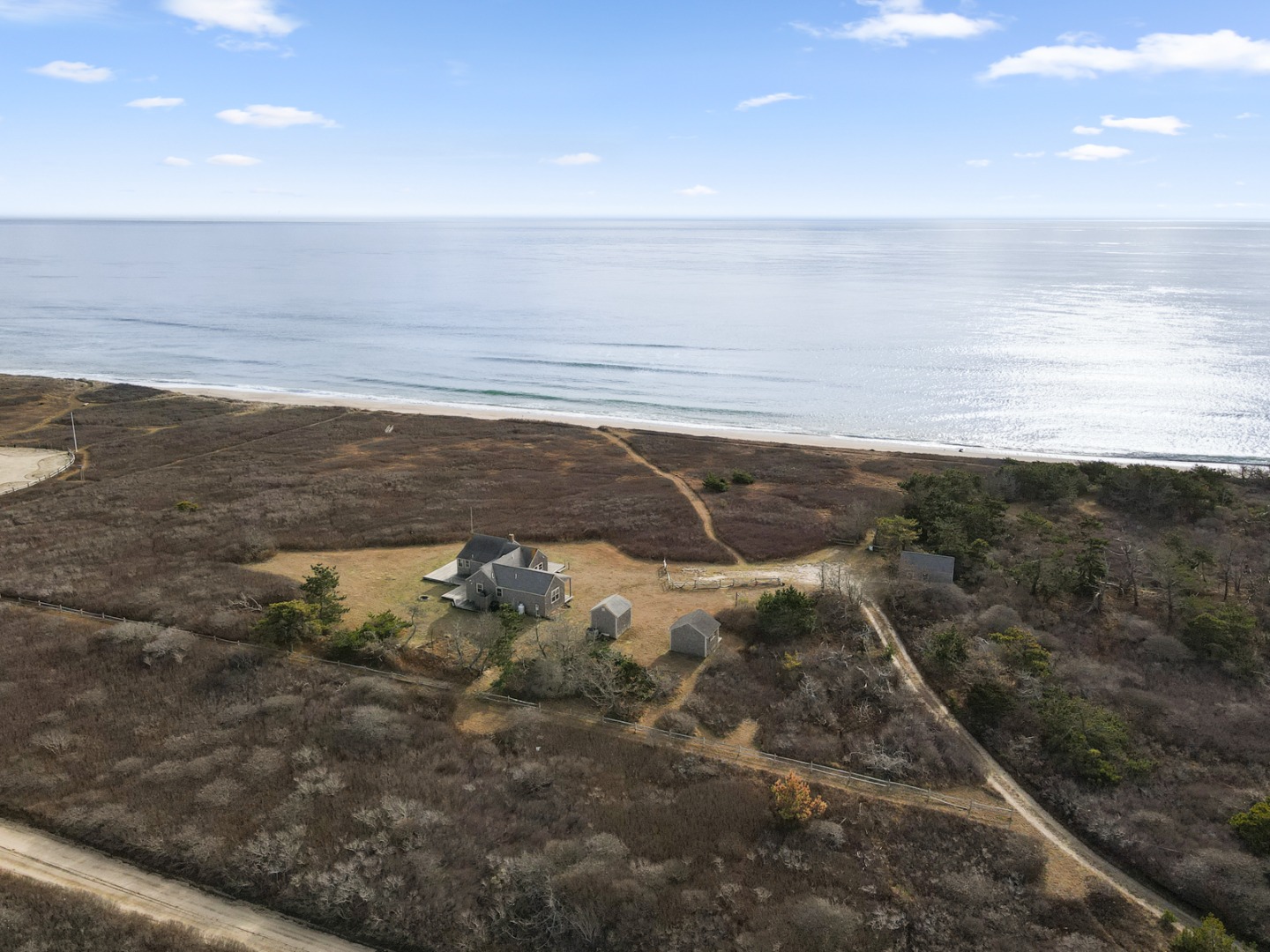 44 Madequecham Valley Road Nantucket, MA 02554 - Photo 15 of 19 a view of ocean view with beach