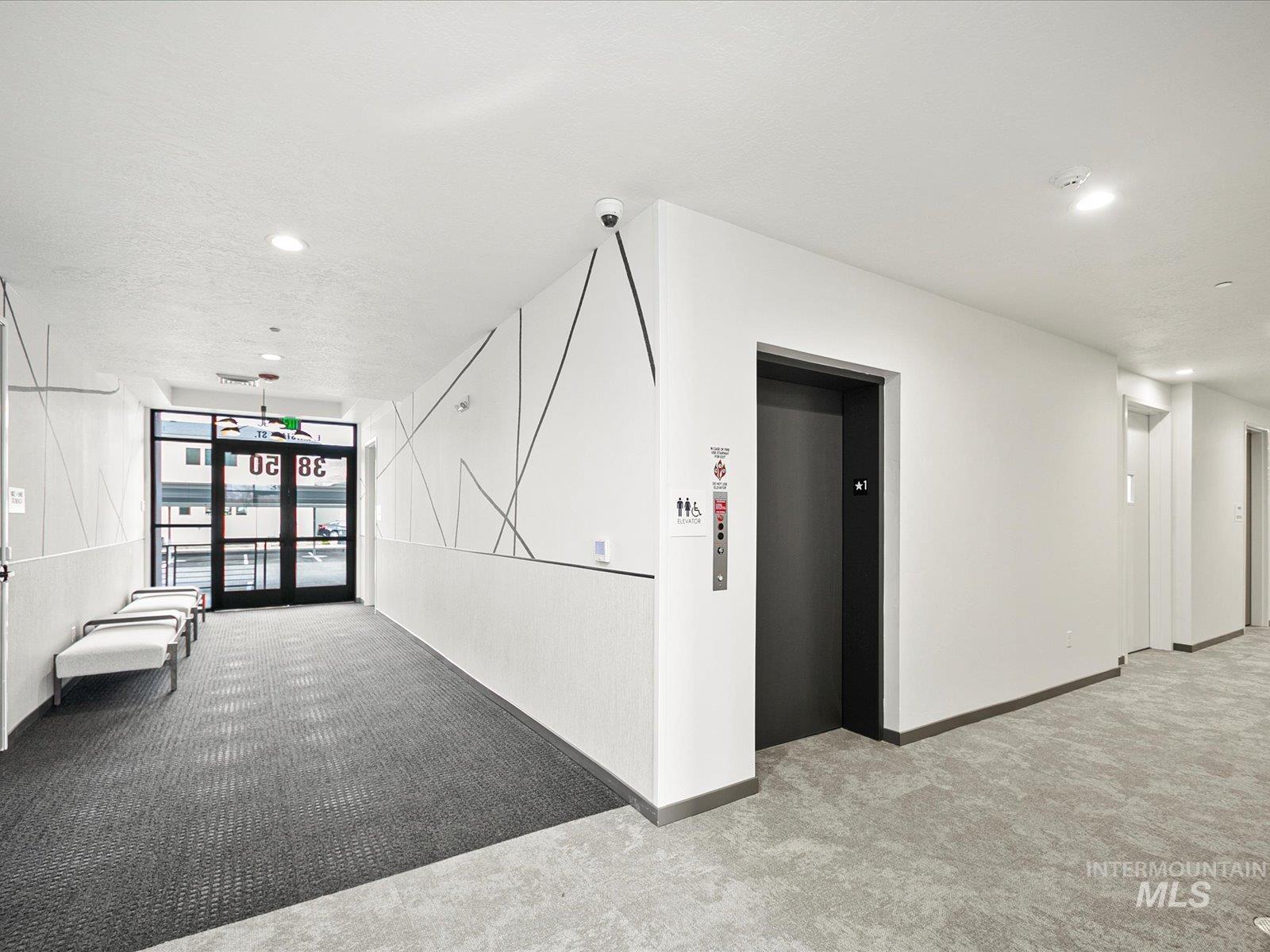 3850 East Haystack Street, Unit 302 Boise, ID 83716 - Photo 22 of 47 Common area featuring recessed lighting