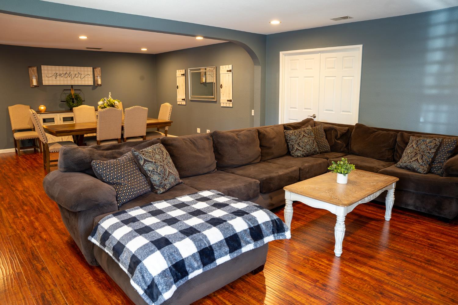10961 Woolwich Way Mather, CA 95655 - Photo 6 of 28 a living room with furniture and wooden floor