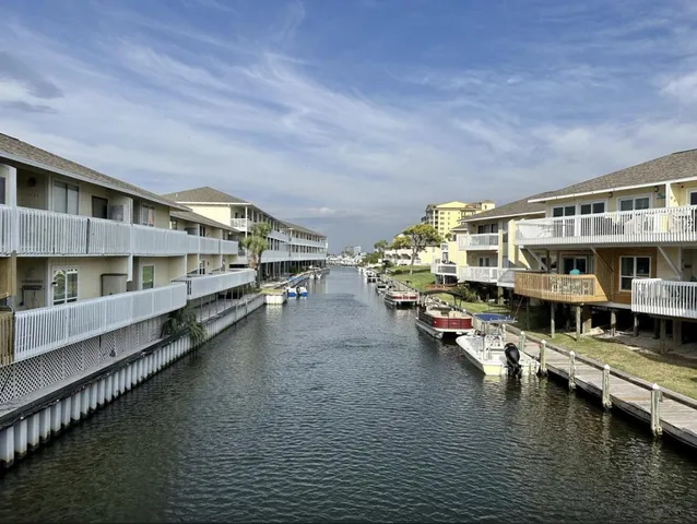 a view of building with lake view