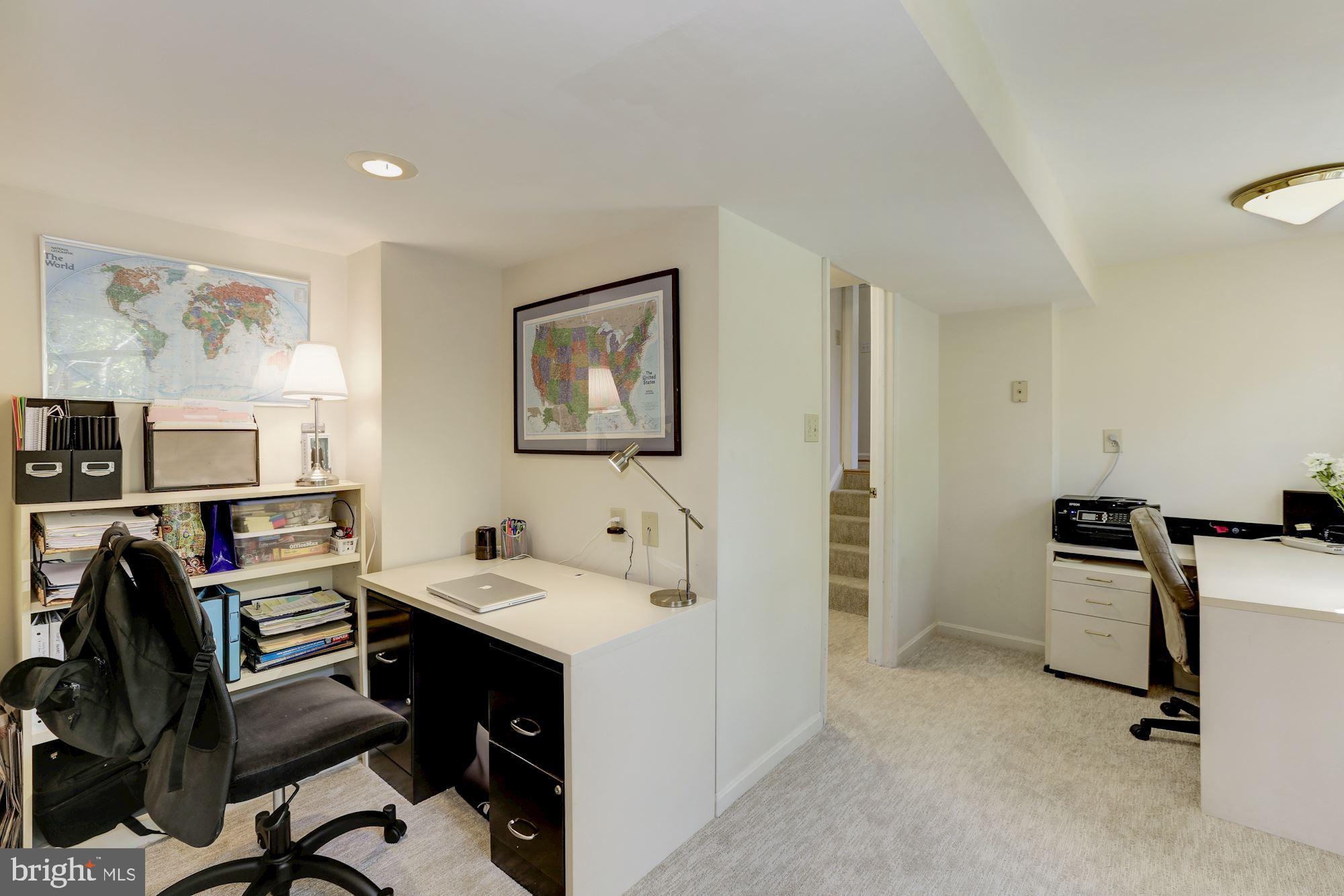 7609 Sebago Road Bethesda, MD 20817 - Photo 36 of 46 Double Office (lower level)