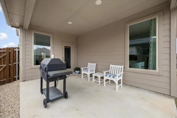 a view of an outdoor space with swimming pool