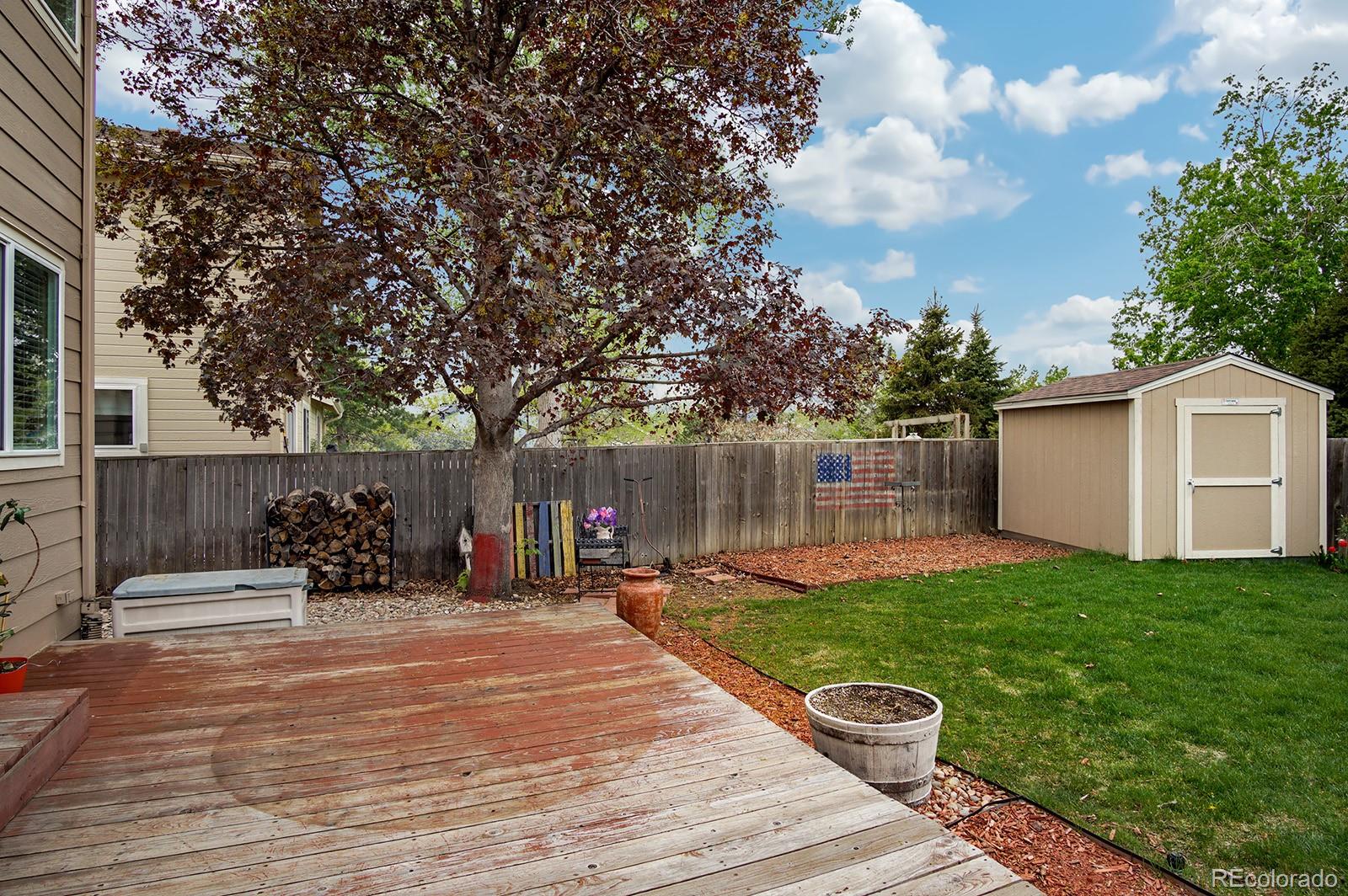 417 Ridgeglen Way Highlands Ranch, CO 80126 - Photo 25 of 33 a view of a house with backyard