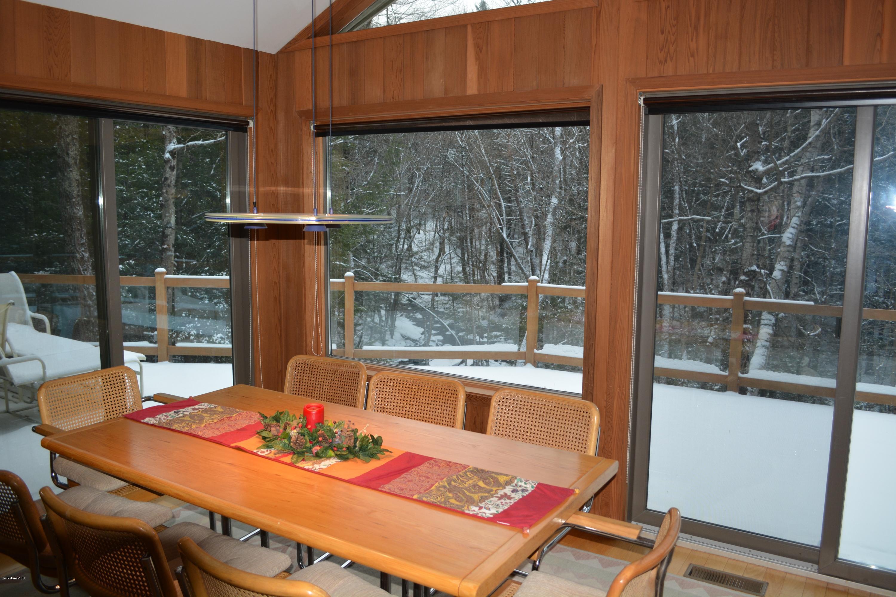 138 Bonny Rigg Hill Road Becket, MA 01223 - Photo 9 of 39 a outdoor dining space with furniture and outdoor view