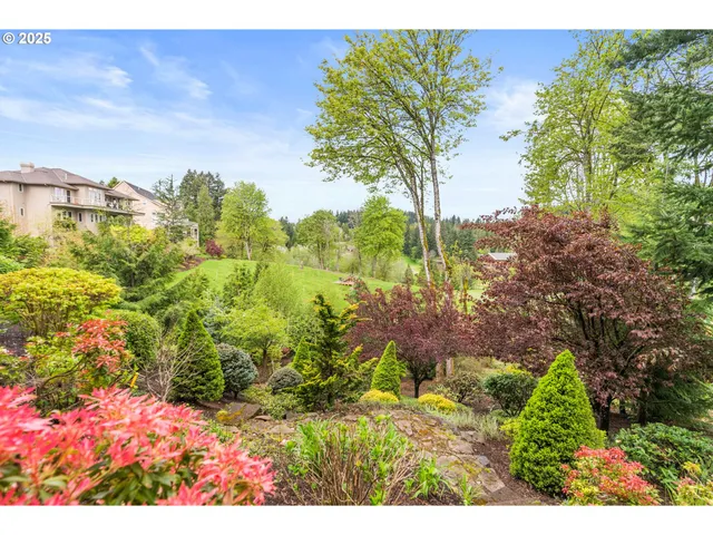a view of an outdoor space and a yard