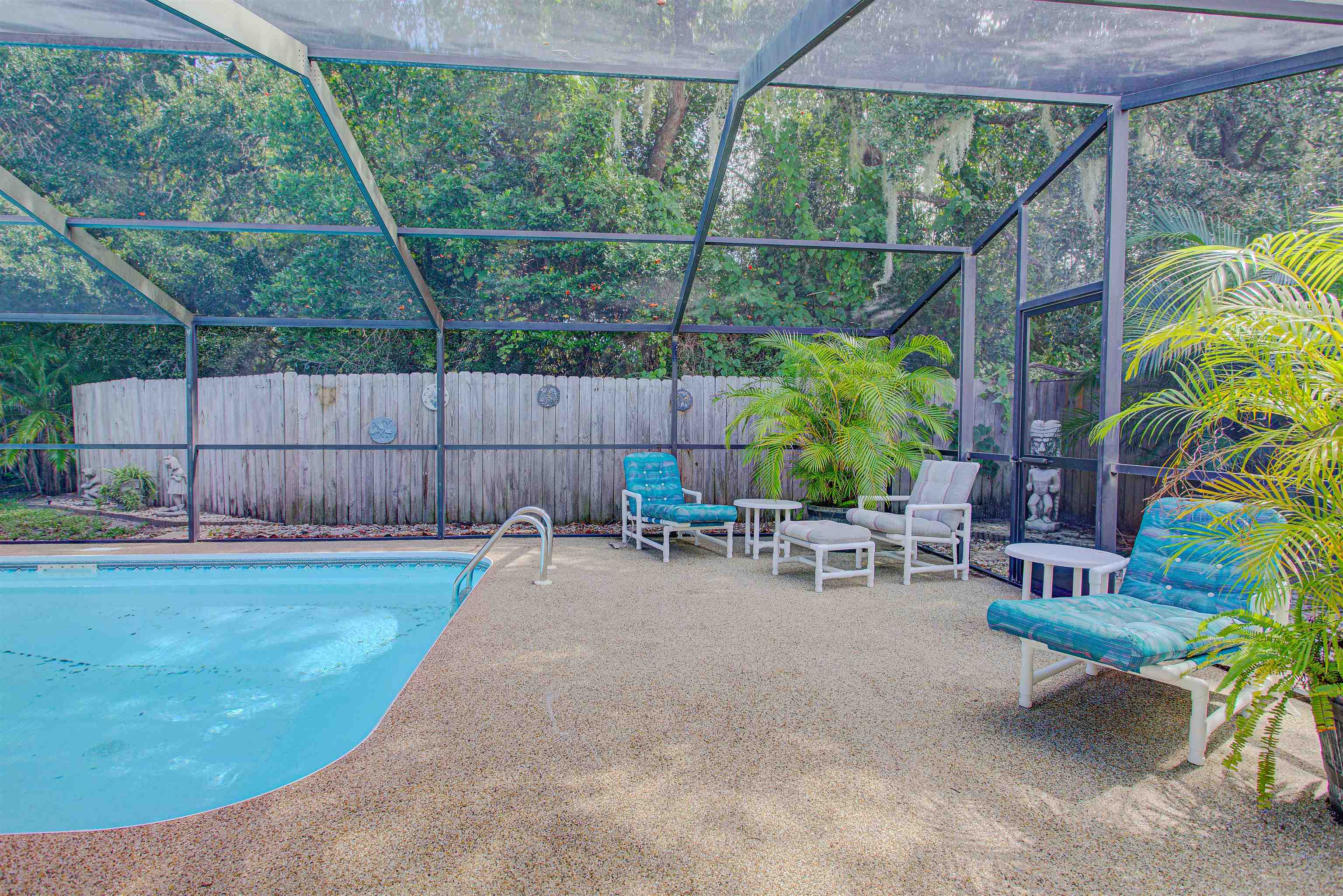21 Atlantic Oaks Circle St. Augustine, FL 32080 - Photo 4 of 21 a view of backyard with outdoor seating and green space