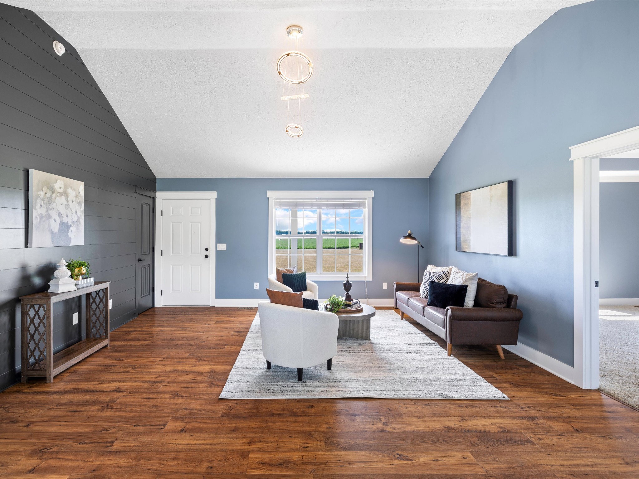 154 County Line Road Bell Buckle, TN 37020 - Photo 5 of 21 a living room with furniture and a large window