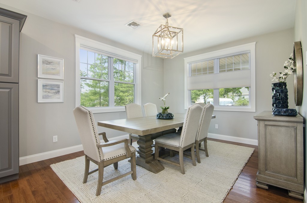 42 Cahoon Road, Unit LOT 5 Wareham, MA 02532 - Photo 6 of 16 a view of a dining room with furniture window and wooden floor