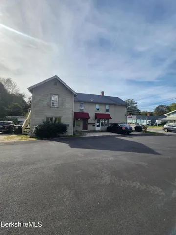 a car parked in front of a building