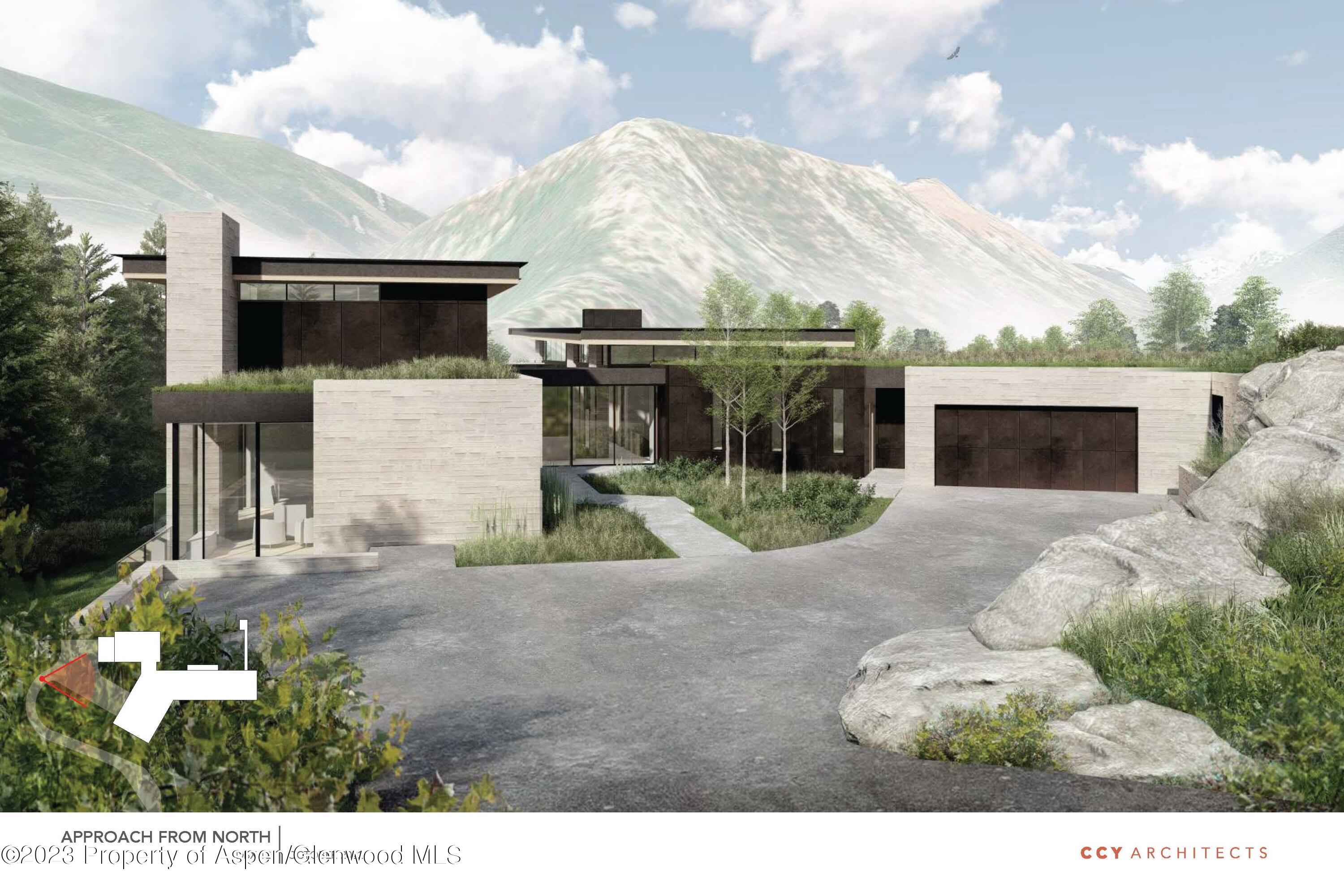 360 Coach Road Aspen, CO 81611 - Photo 27 of 33 a view of house with backyard and garden