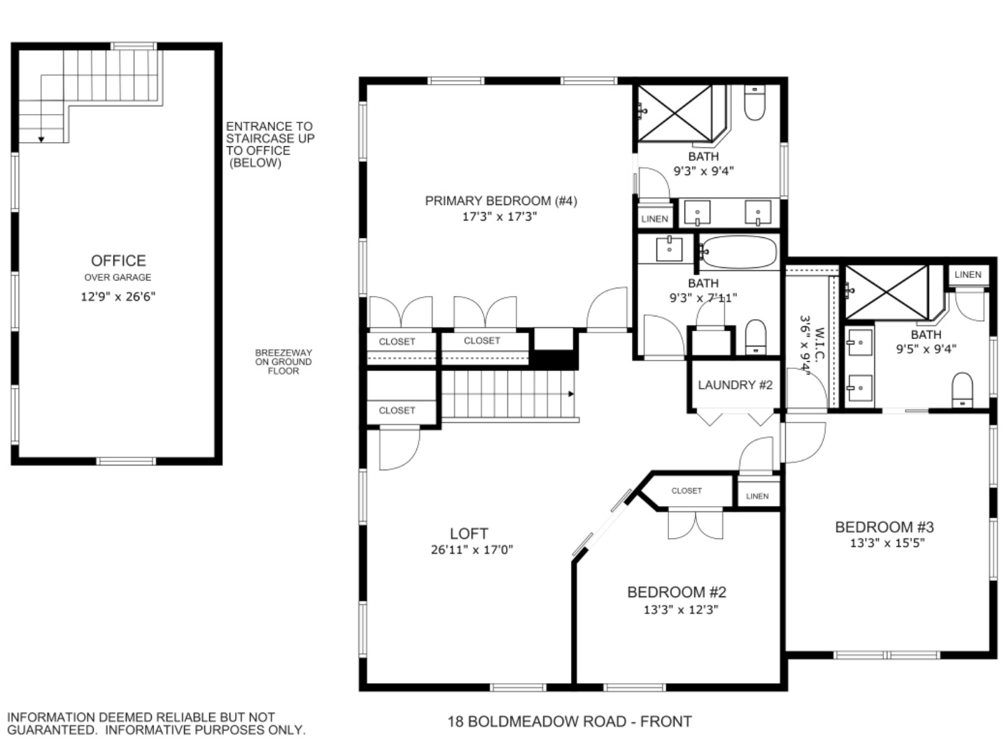 18 Bold Meadow Road Edgartown, MA 02539 - Photo 109 of 109 Second Floor Plans