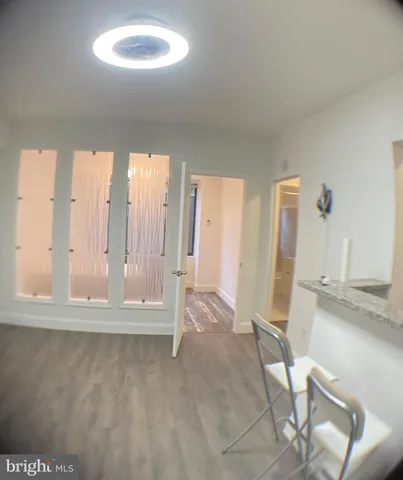 a view of a room with window