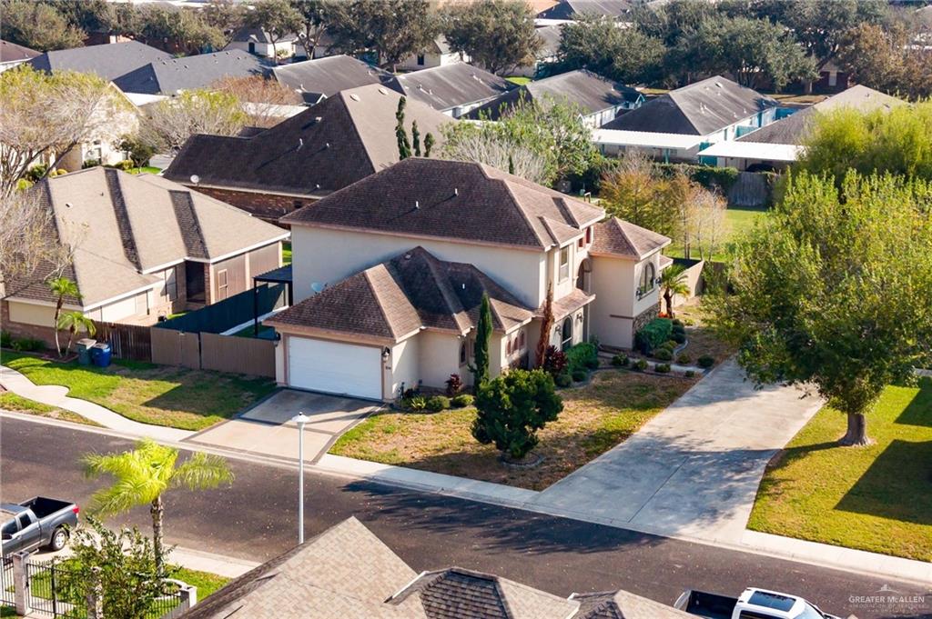 1014 Hill Country Road Edinburg, TX 78539 - Photo 20 of 31 an aerial view of residential houses with outdoor space