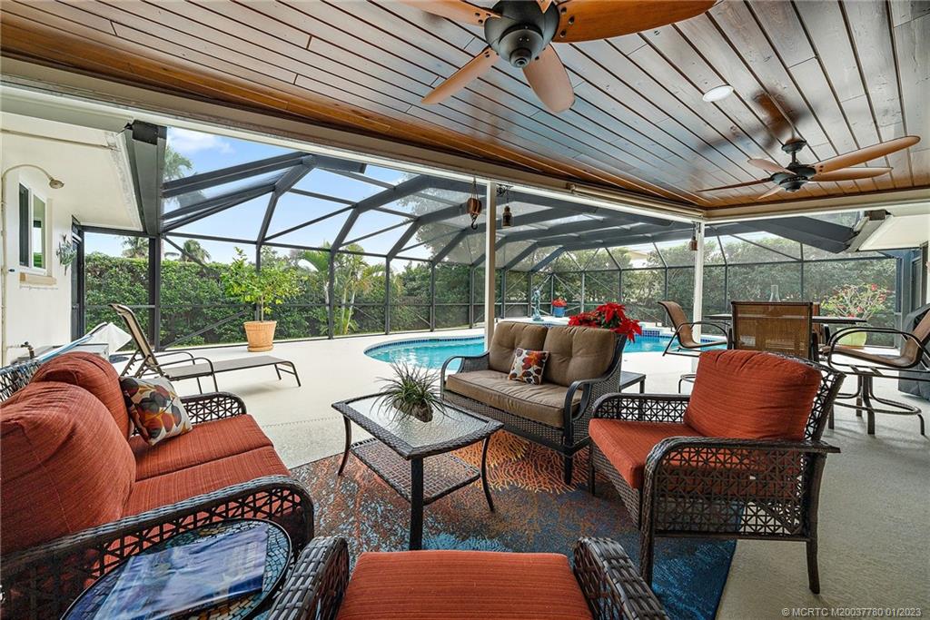8 North River Road Stuart, FL 34996 - Photo 5 of 42 a outdoor seating area with furniture