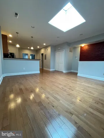 a view of lobby with a yard