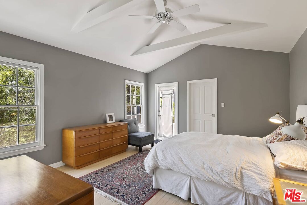 3347 Ley Drive Los Angeles, CA 90027 - Photo 17 of 25 a bedroom with a bed and window