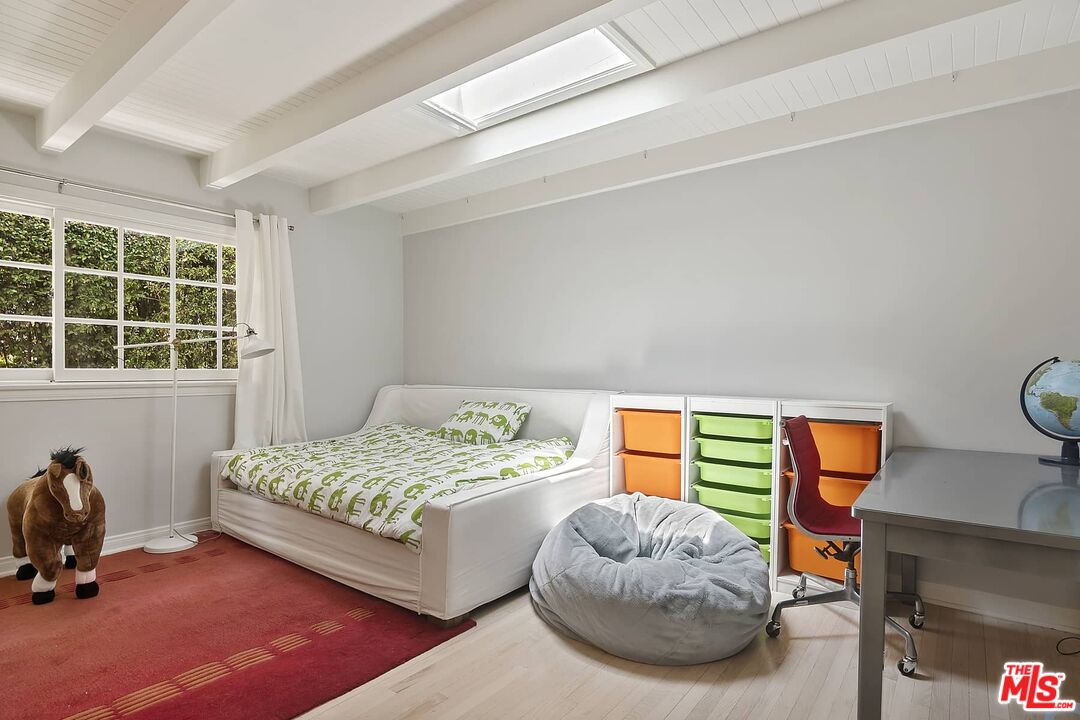 3347 Ley Drive Los Angeles, CA 90027 - Photo 23 of 25 a bedroom with a bed and a window