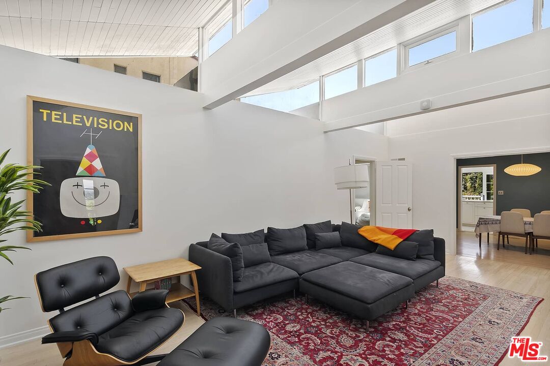 3347 Ley Drive Los Angeles, CA 90027 - Photo 8 of 25 a living room with furniture and wooden floor