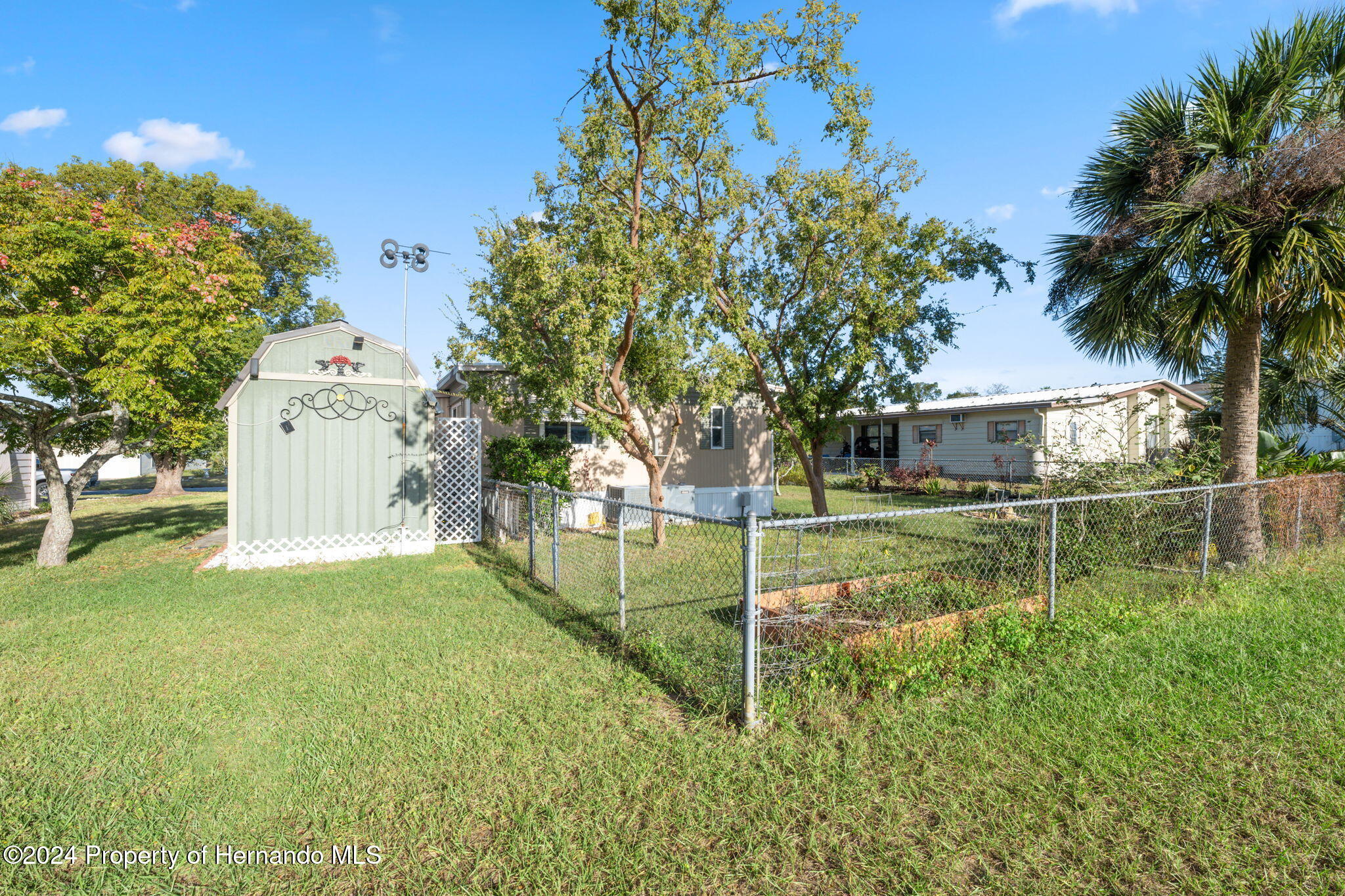 15116 Rialto Avenue Brooksville, FL 34613 - Photo 34 of 36 a view of a house with backyard and tree