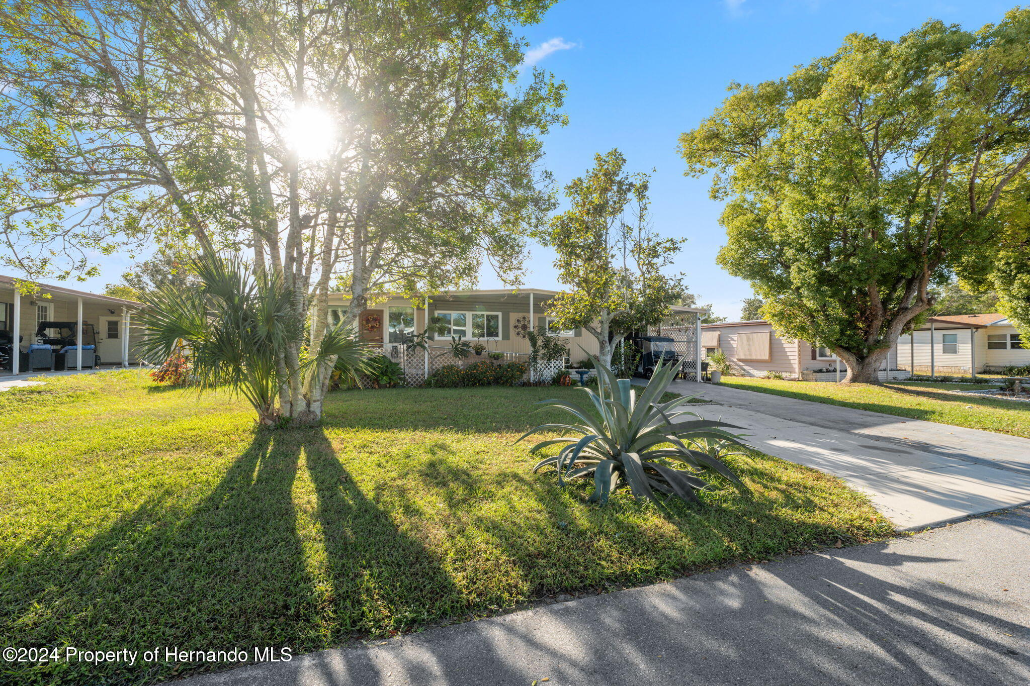 15116 Rialto Avenue Brooksville, FL 34613 - Photo 6 of 36 a view of a swimming pool with a patio