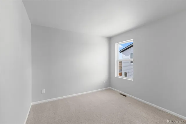 a view of empty room