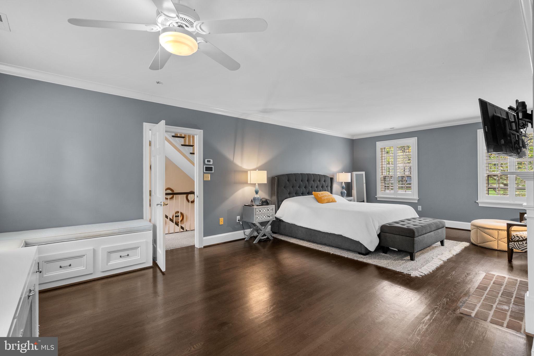 10306 Cutters Lane Potomac, MD 20854 - Photo 30 of 76 a bedroom with a bed and a window