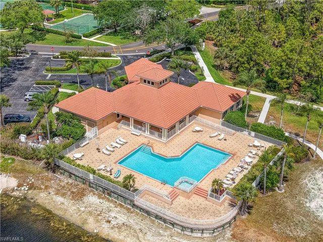 a view of park with swings