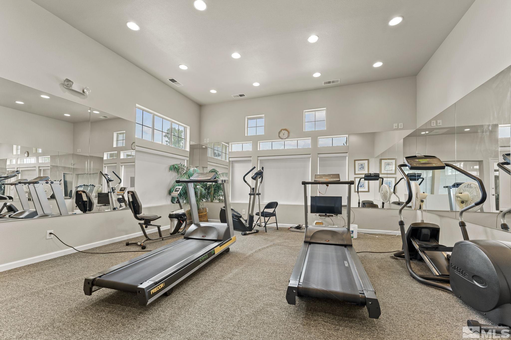1436 Gaucho Lane Reno, NV 89521 - Photo 39 of 40 a view of a room with gym equipment