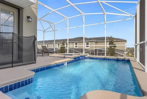 a view of a living room and stairs