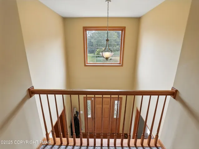 a view of a window in a room