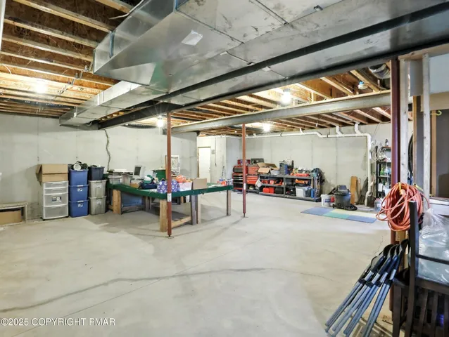 a view of a room with lots of storage