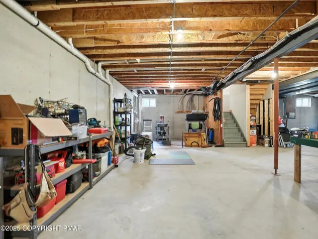 a view of a storage room with a lot of stuff