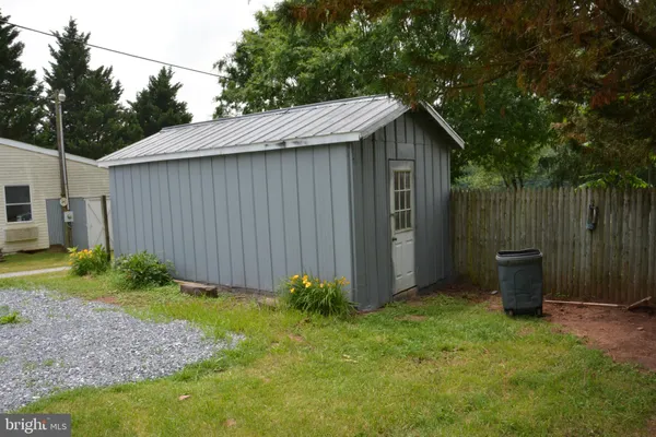 a view of a street sign