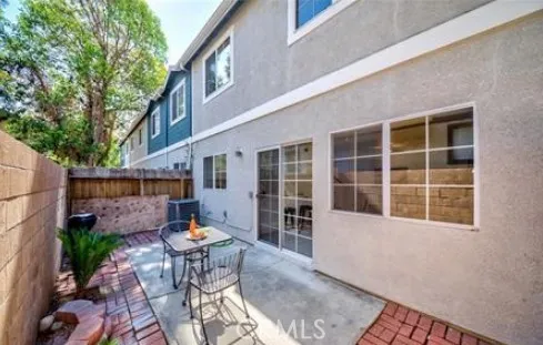 a outdoor view with a sitting space