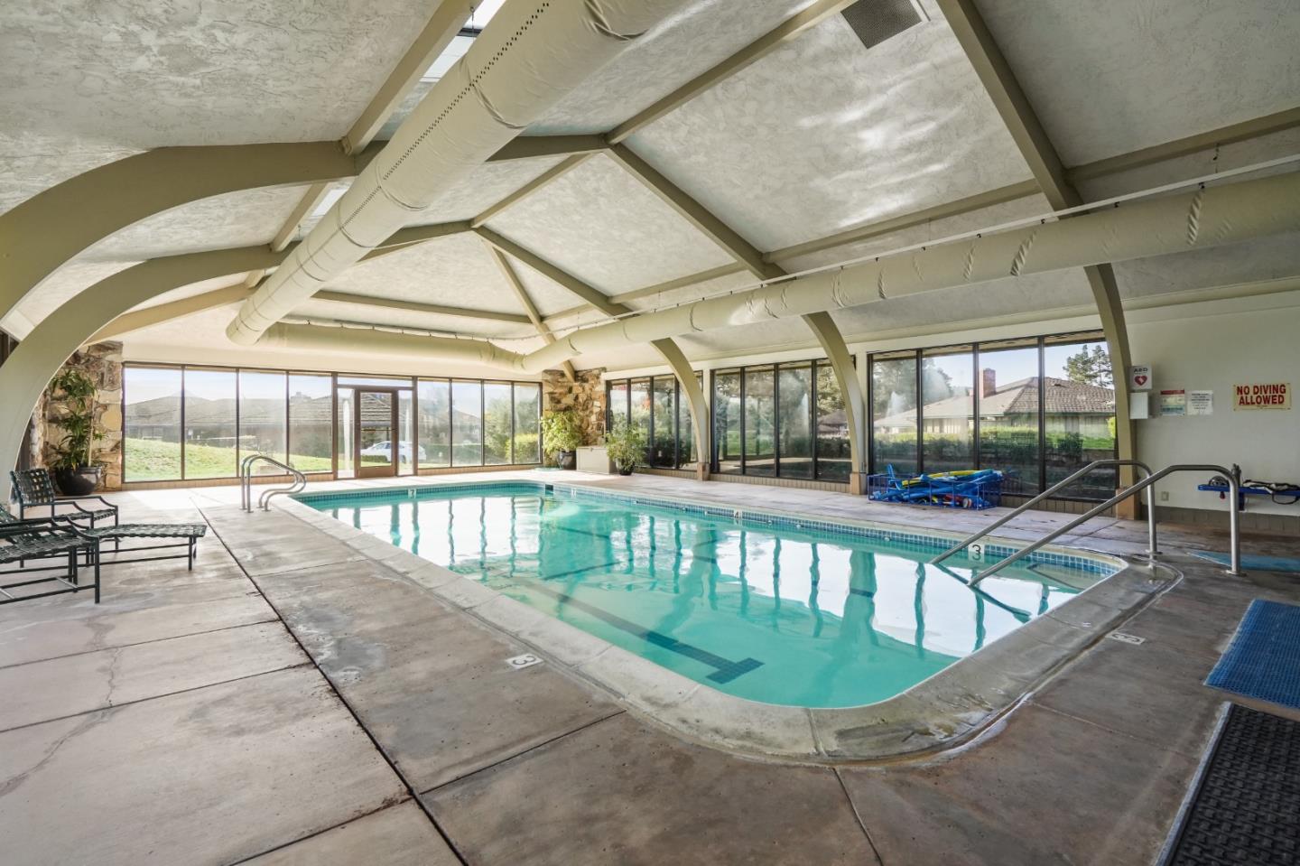 124 Del Mesa Carmel Carmel, CA 93923 - Photo 22 of 28 a view of a swimming pool with a porch
