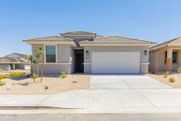 a view of a house with a terrace