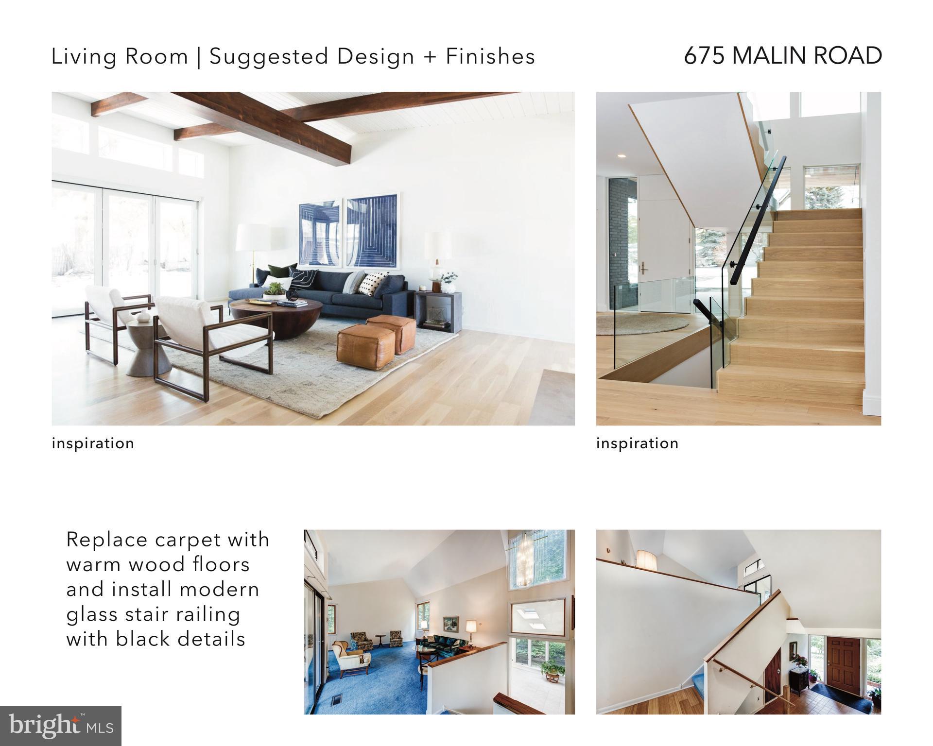 675 Malin Road Newtown Square, PA 19073 - Photo 19 of 44 Living Room Design Ideas