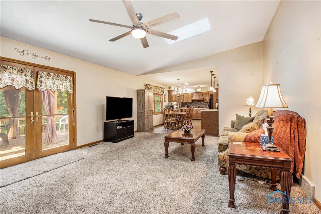 Great open space in the living