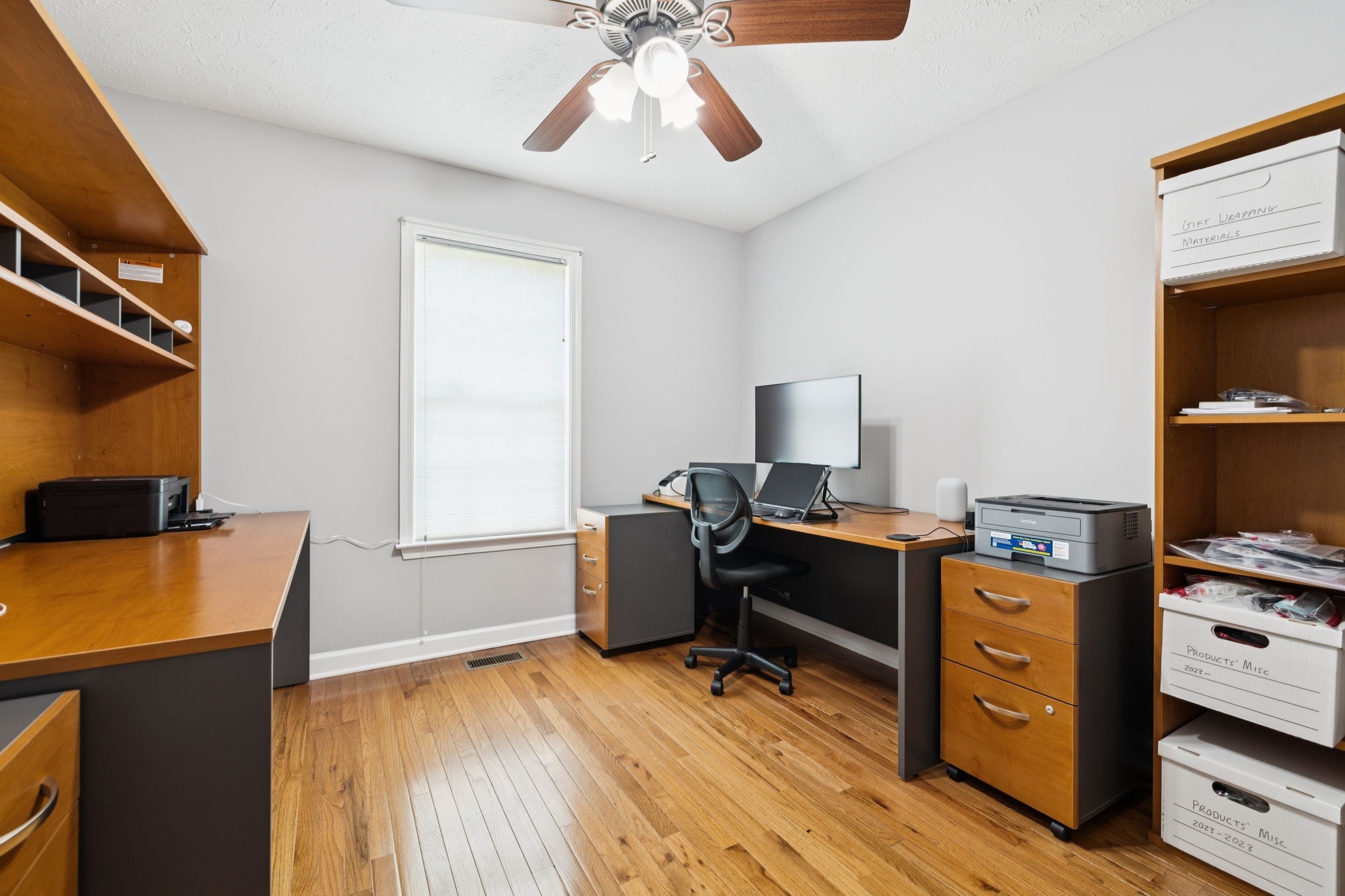 526 Stetson Court Murfreesboro, TN 37128 - Photo 17 of 26 a view of a workspace with furniture and a window