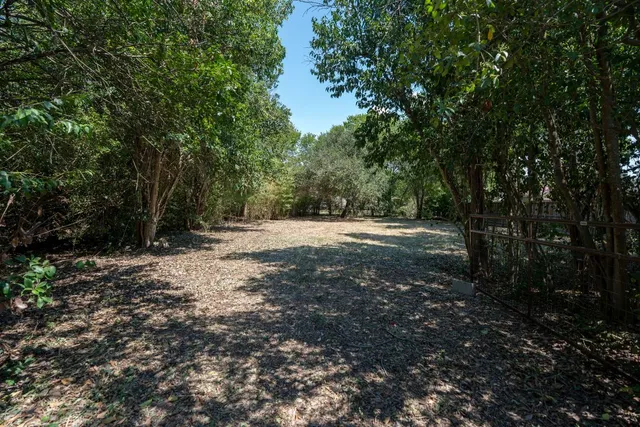 a view of outdoor space with trees