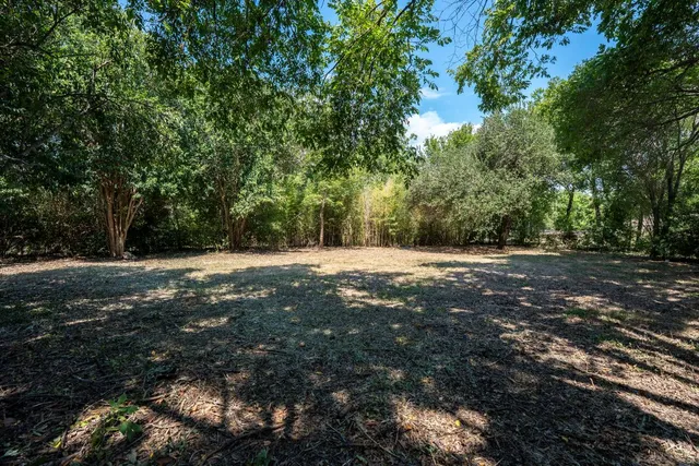a view of outdoor space with trees