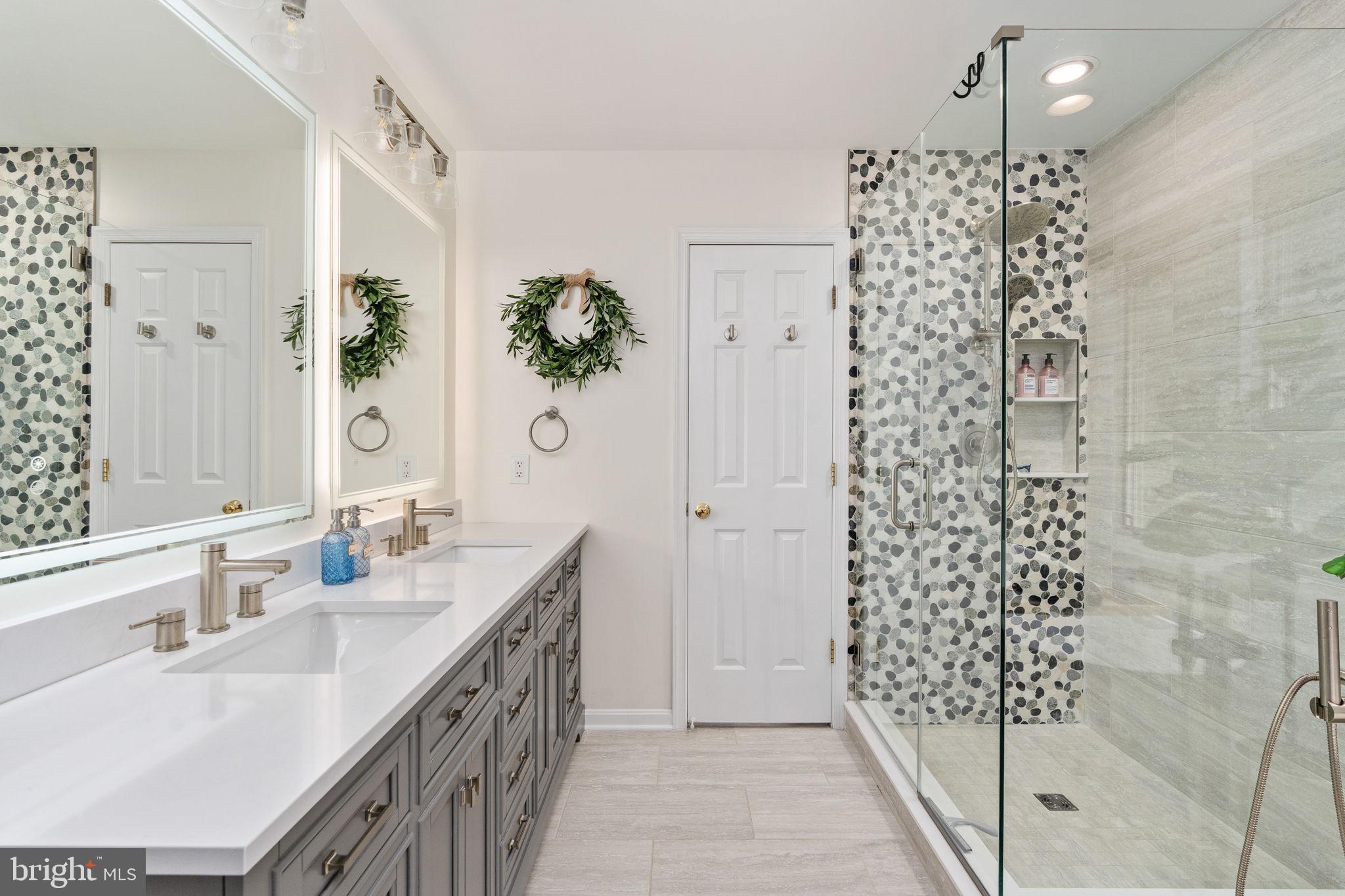 100 Boscobel Road Fredericksburg, VA 22405 - Photo 33 of 95 Gorgeous Vanity with front-lit mirrors.