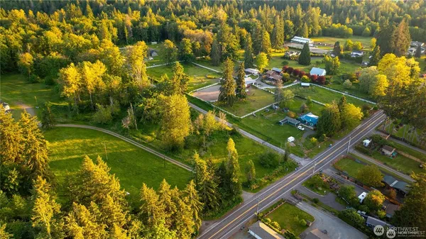 a view of a swimming pool from a balcony
